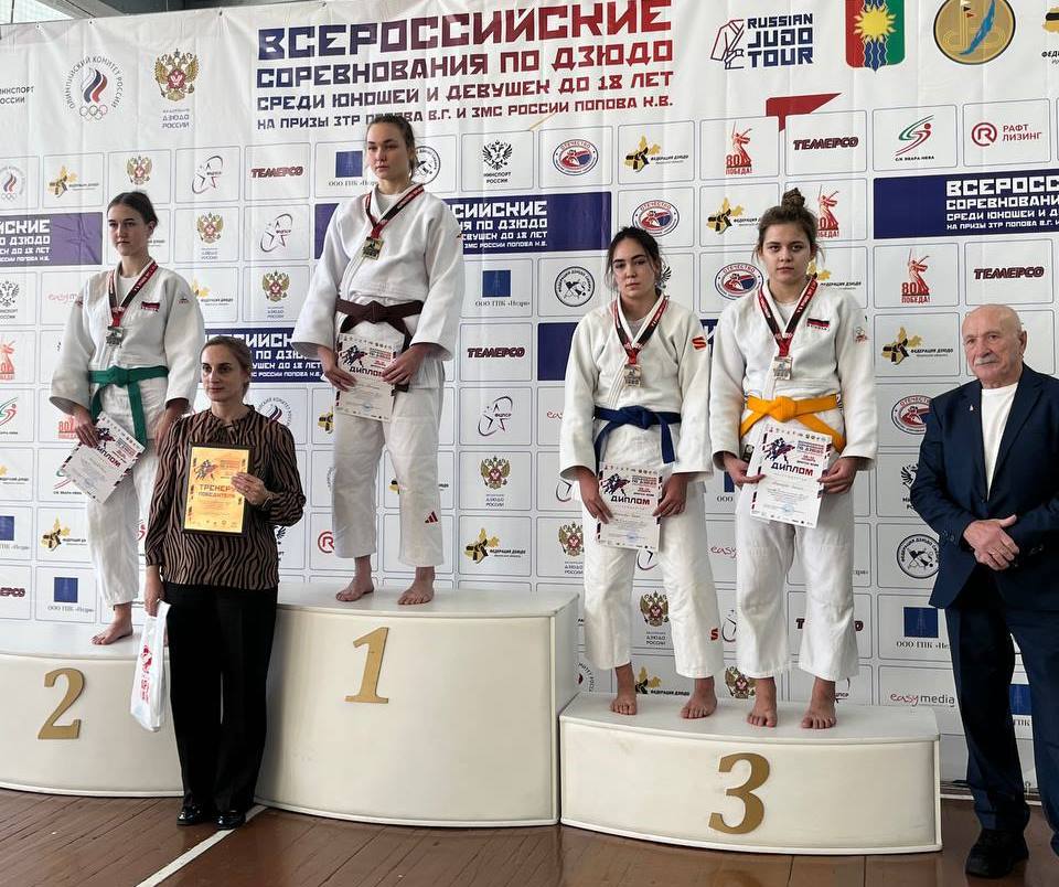 Кузбассовцы завоевали медали на Всероссийских соревнованиях по дзюдо