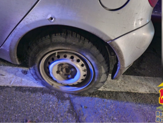 Пьяный бесправник в Кузбассе остановился только после выстрелов по колесам