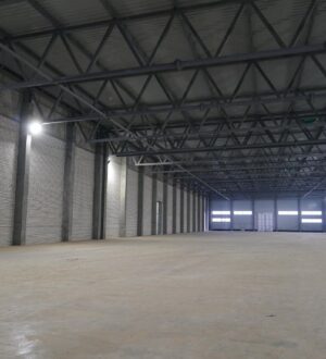 Основной цех деревообрабатывающего комбината в Кемерове готов наполовину