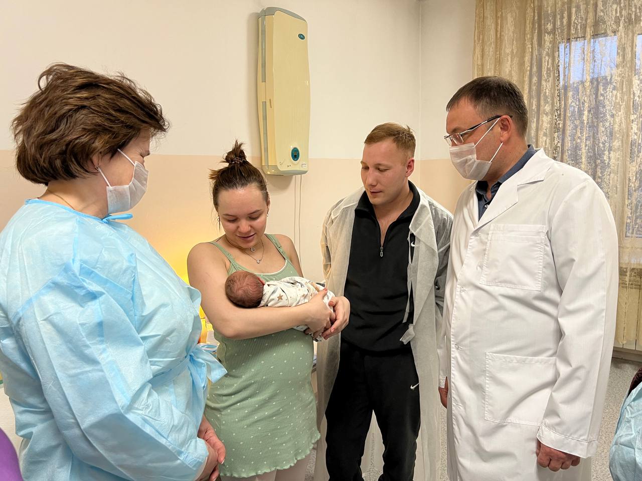 Губернатор Кузбасса проинспектировал роддом №2 в Новокузнецке