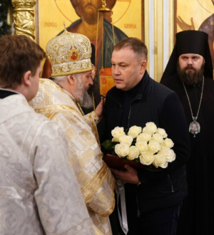 Губернатор поздравил с днем рождения главу Кузбасской митрополии