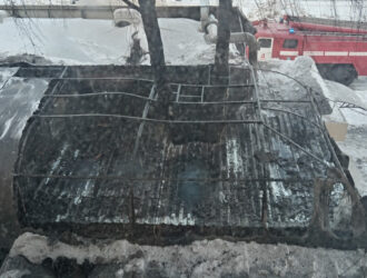 В Ленинске-Кузнецком сгорело популярное кафе-шашлычная на улице Пушкина