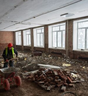 В здании кузбасской гимназии начался капитальный ремонт