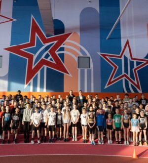 В Кемерове легкоатлетический манеж открылся после капитального ремонта