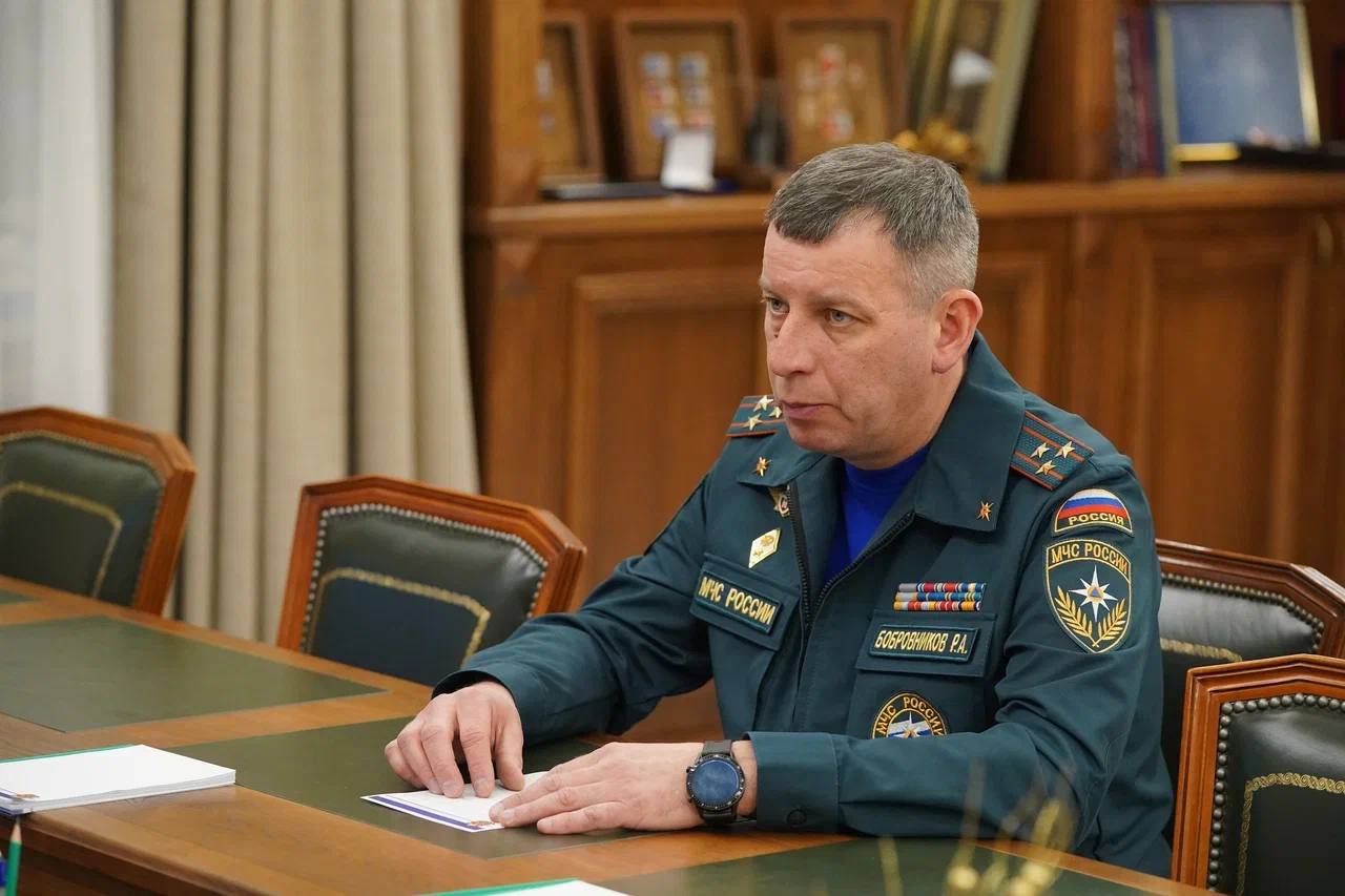 Илья Середюк встретился с новым руководителем МЧС по Кузбассу