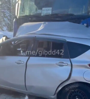 В Кемеровском округе в результате ДТП погиб водитель иномарки