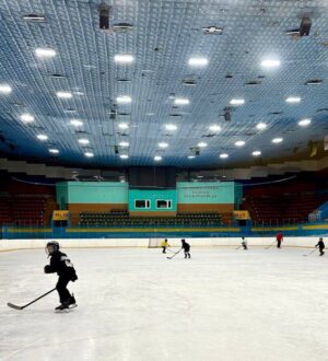 В Прокопьевске ледовый дворец открылся после ремонта
