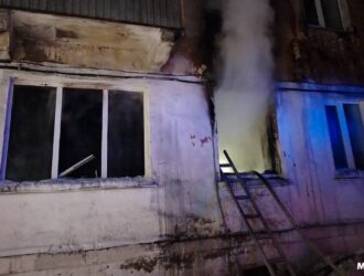 В Междуреченске во время пожара погиб человек