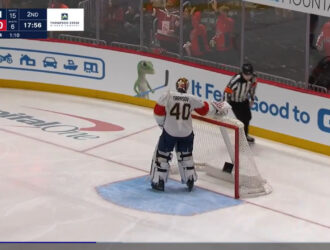 Кузбасский вратарь помог «Флориде» одолеть «Вашингтон»