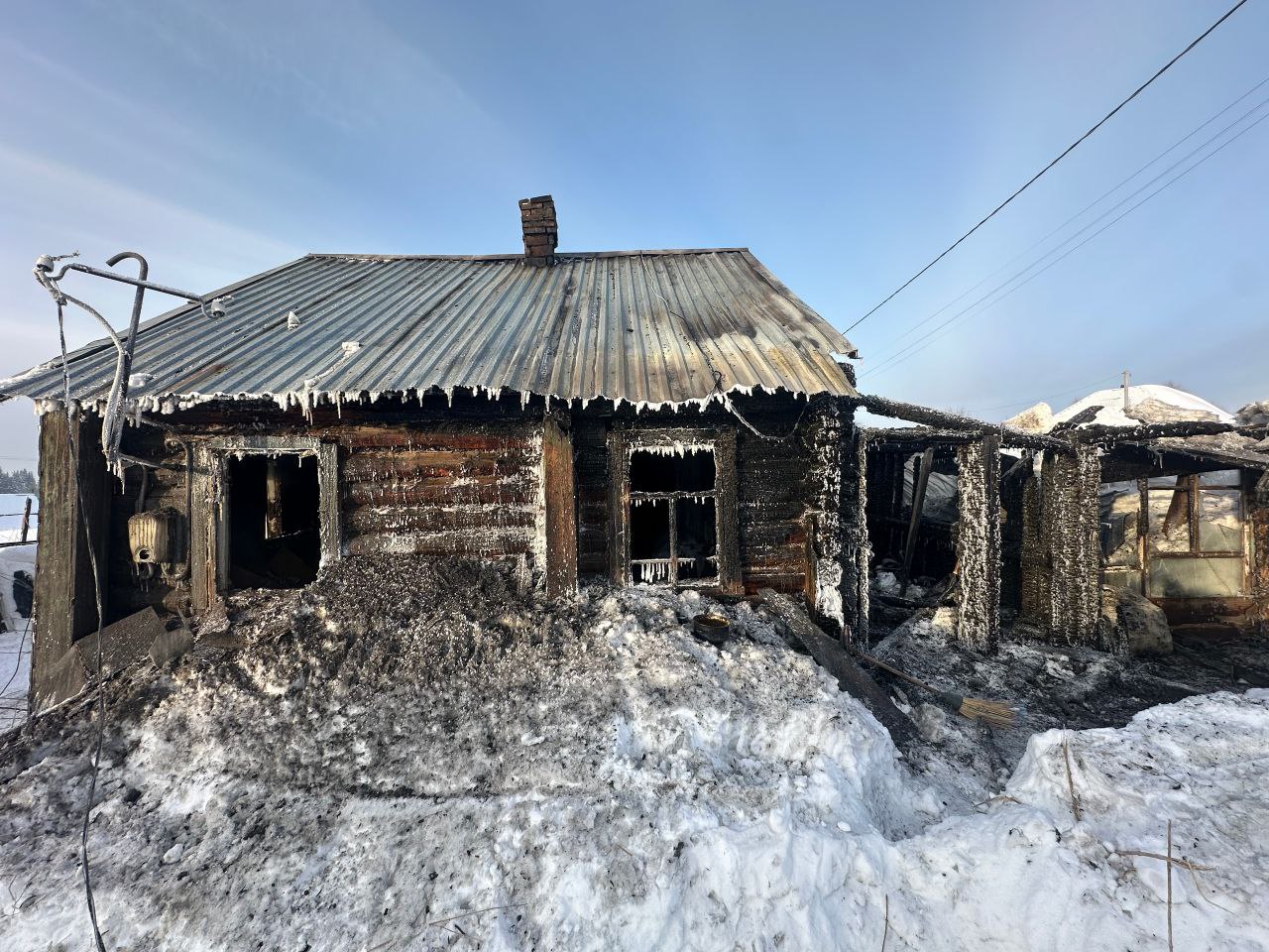 В Гурьевском муниципальном округе два пожара унесли жизни двух человек