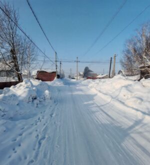 В Прокопьевске жители поселка Сафоново своими силами установили освещение на центральной улице