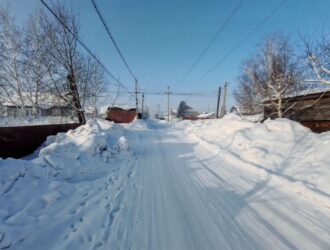 В Прокопьевске жители поселка Сафоново своими силами установили освещение на центральной улице
