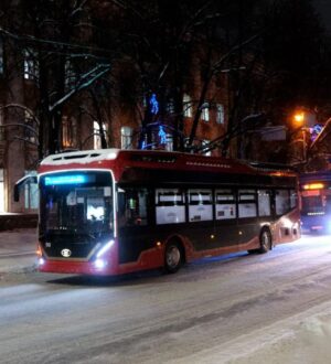 В Кемерове часть троллейбусов пустили по другим маршрутам из-за порыва на сетях