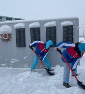 В Новокузнецком округе с уборкой снега помогает «Снежный десант»