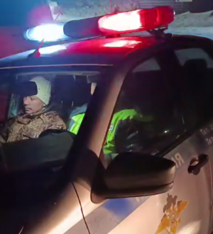 В Шерегеше остановили нетрезвого водителя без прав