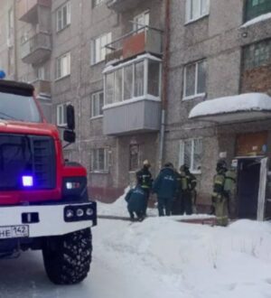 В Новокузнецке на пожаре спасли троих жителей,  один человек травмирован