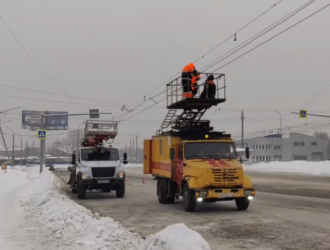 В Новокузнецке движение троллейбусов планируют восстановить к полудню