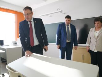 В Кемеровском округе бывший детсад превратили в современную школу