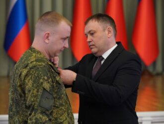 Губернатор Кузбасса наградил участников боевых действий в преддверии Дня защитника Отечества