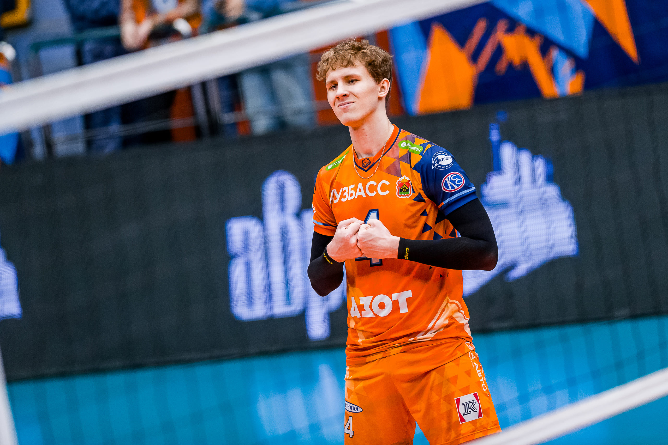 «Кузбасс» не смог совладать с «Белогорьем» в матче волейбольной Суперлиги