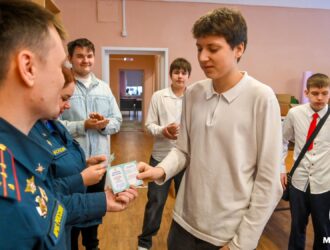 Новый отряд юных инспекторов пожарного надзора появился в Новокузнецке