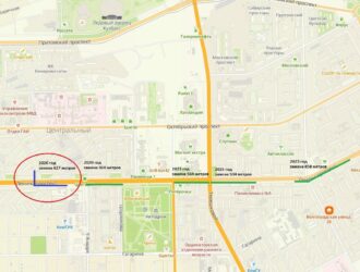 Более 1 км трубопровода заменят на проспекте Ленина в Кемерове этим летом