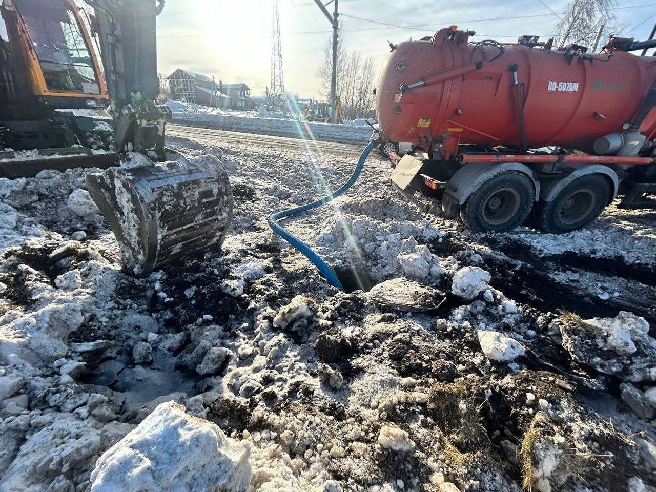 Жителям двух поселков в Кемерове вернули холодную воду