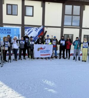 Кузбасские участники СВО соревновались в лыжной «Гонке ветеранов»