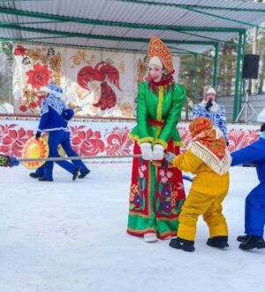 В Кедровке и Промышленновском прошел «Масленичный разгуляй»