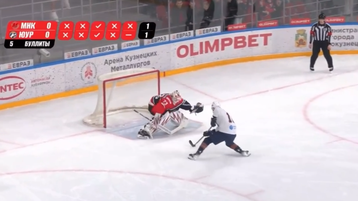 Новокузнецкий «Металлург» проиграл «Южному Уралу» по буллитам