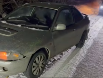 В Новокузнецке задержали 16-летнего парня за рулем иномарки и с  признаками опьянения