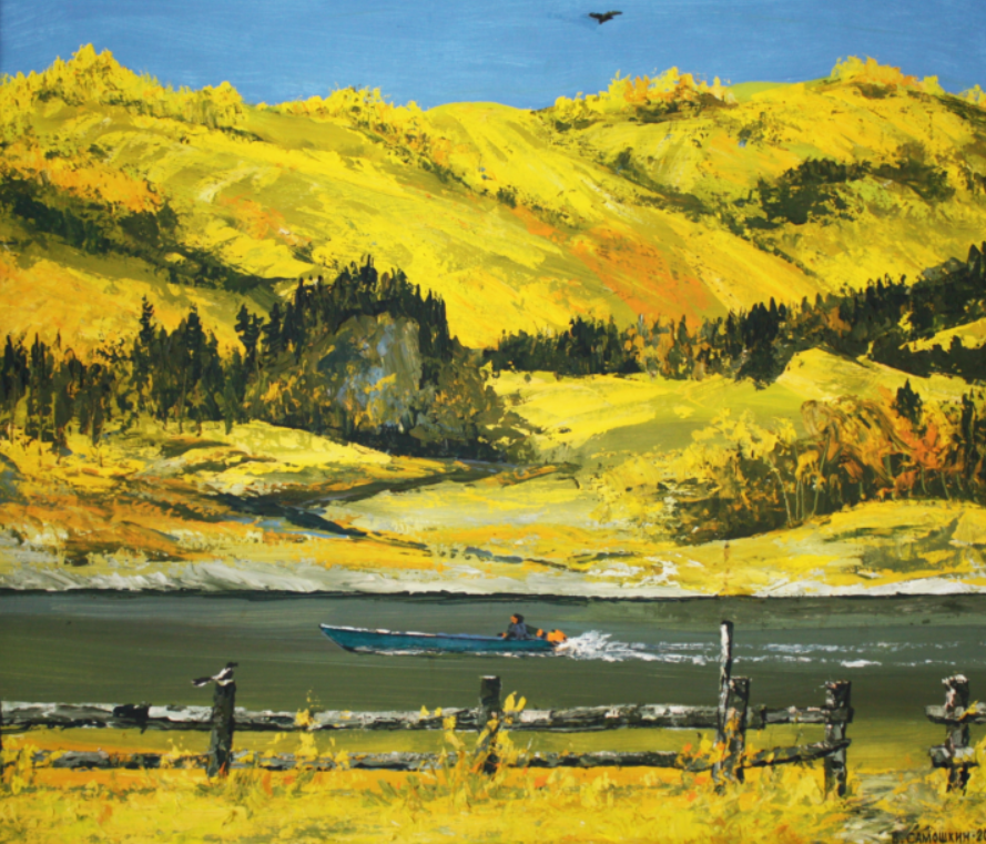 К 80-летию художника: в Прокопьевске представят персональную выставку Виктора Самошкина