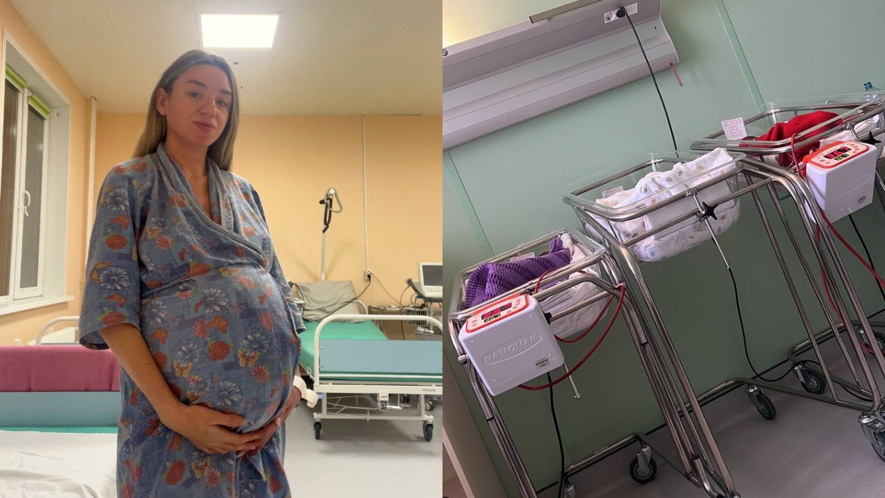 Жительница Новосибирска стала мамой тройни после диагноза «бесплодие»