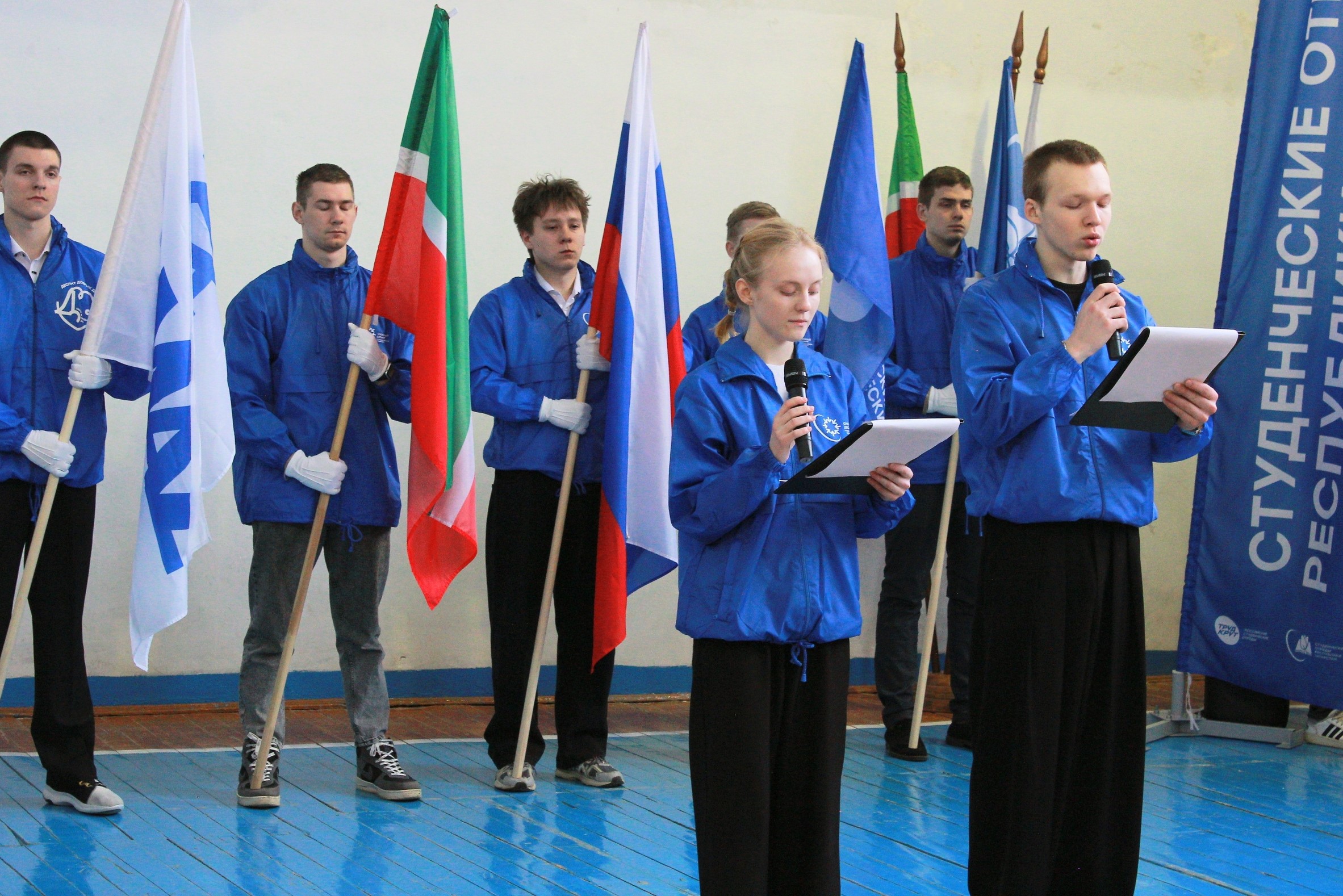 Студенческие отряды «КАМАЗа» приняли участие во Всероссийской патриотической акции «Снежный Десант»