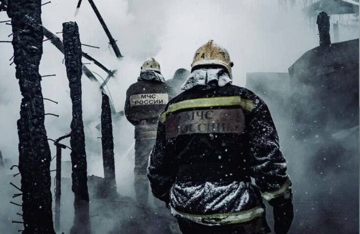 Названа предварительная причина пожара в Топках, где погиб ребенок