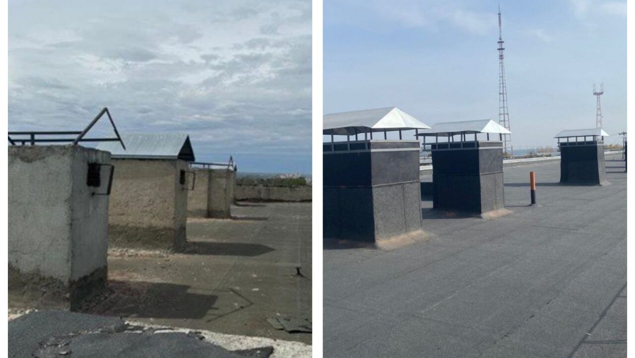 В Кемерове в этом году отремонтируют 75 крыш многоквартирных домов