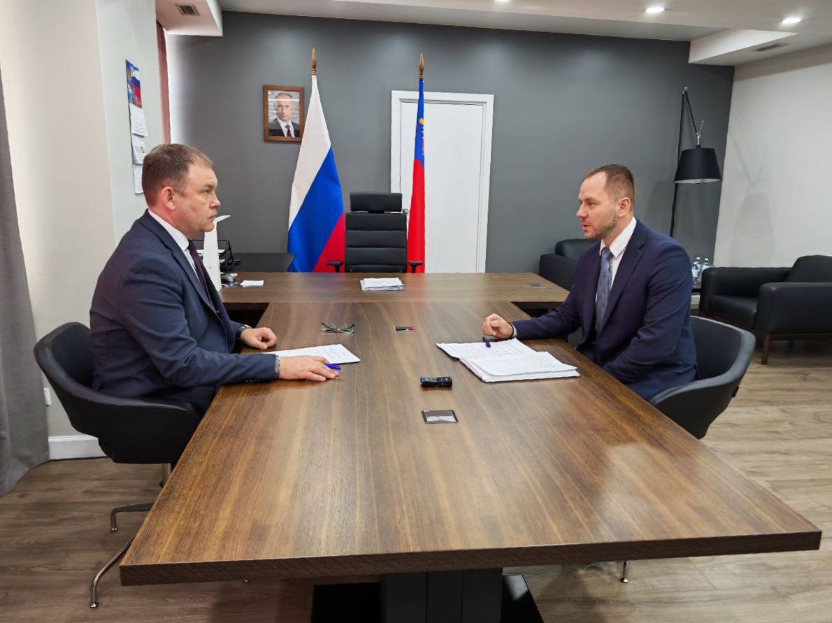 Губернатор провел рабочую встречу с главой Междуреченска