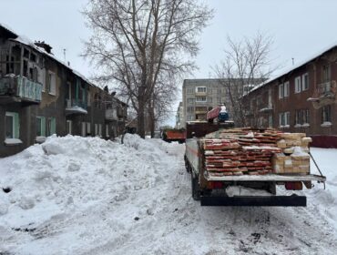В Кемерове восстанавливают просевшую крышу