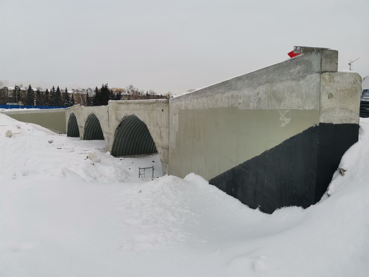 Мэр Кемерова рассказал о строительстве пешеходного моста через Искитимку