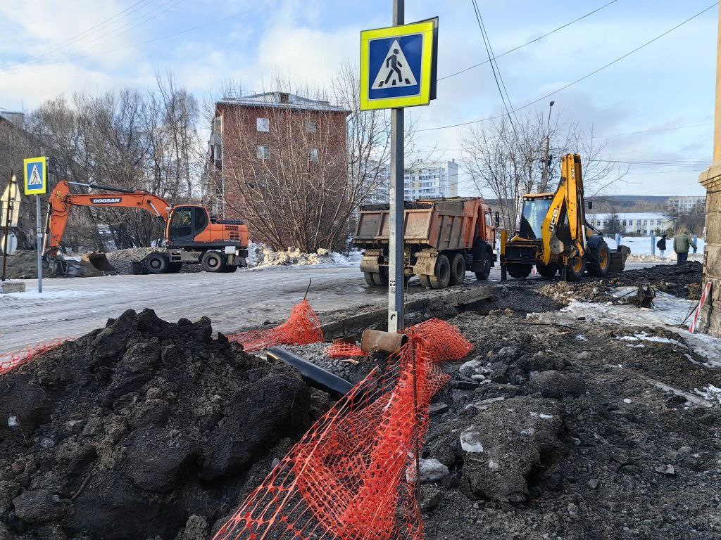 В Новокузнецке произошла авария на трубопроводе