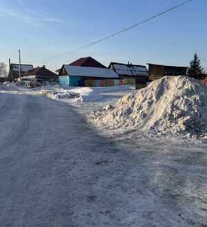 В Прокопьевском округе разрушили опасную горку