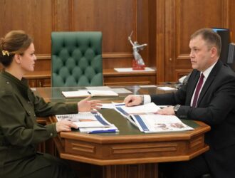 Илья Середюк и Анна Цивилева обсудили поддержку ветеранов СВО и их родных в Кузбассе