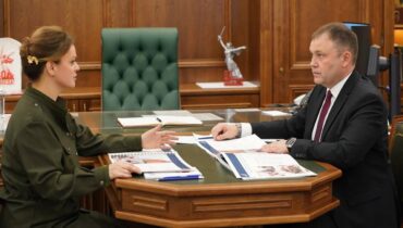 Илья Середюк и Анна Цивилева обсудили поддержку ветеранов СВО и их родных в Кузбассе