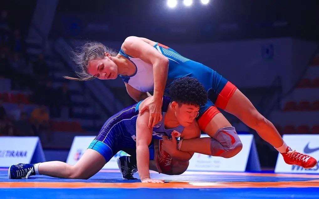 Спортсменка из Кузбасса Анастасия Сидельникова завоевала бронзу международных соревнований по вольной борьбе