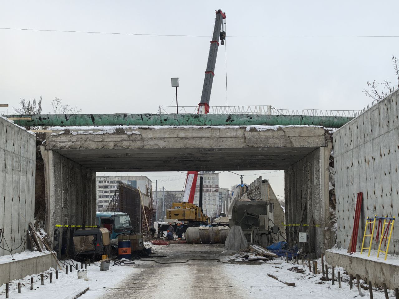 45% работ выполнено: глава Новокузнецка рассказал о ходе капремонта тоннеля в Новоильинском районе