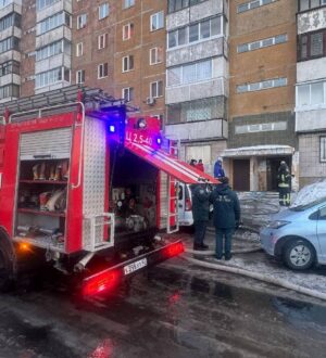 В Кемерове из горящего дома спасли 14 человек
