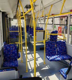 В Кемерове полицейские проверили информацию о падении пассажира из автобуса