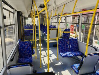 В Кемерове полицейские проверили информацию о падении пассажира из автобуса