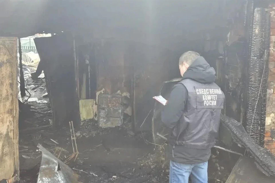 Трехлетняя девочка и ее бабушка погибли во время пожара в Юрге