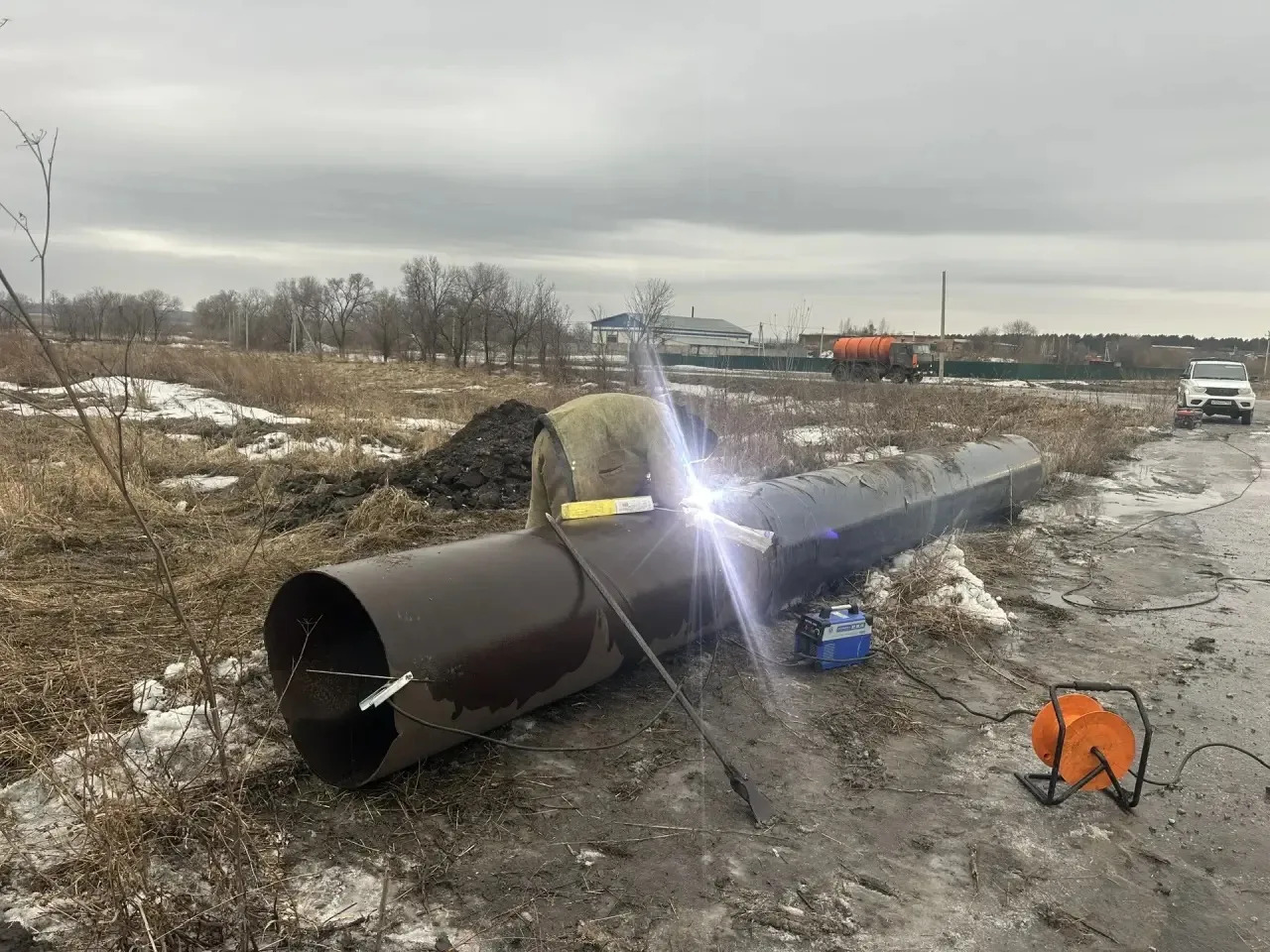 Новая труба и глубокие канавы: как в Белове готовятся к предстоящему паводку